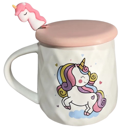 Чашка Baby Unicorn 400 мл з кришкою і ложкою 20623 S&T | Зображення 2