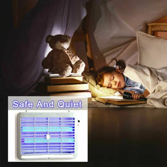 Електричний УФ-лампа-вбивця від комарів, світлодіодний нічник, пастка для комах Mosquito Killer | Зображення 5