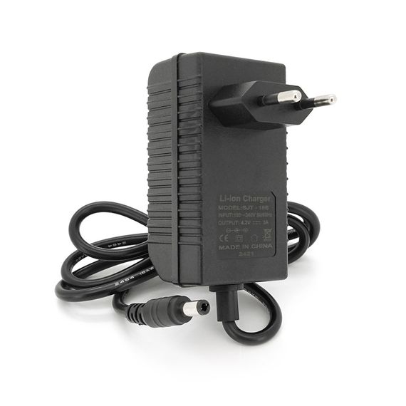 Зарядное устройство для аккумуляторов Li-ion 4.2V3A, штекер 5.5*2.5,87x46x42mm | Зображення 2