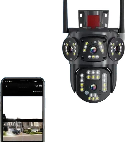 Вулична камера відеоспостереження 4MP 4G Hikvision DS-2CD2043G2-IU (234576161_1639) | Зображення 7