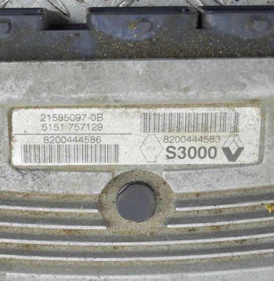 Блок керування двигуном 2.0 Turbo Renault Laguna II 2001-2008 Комп'ютер Рено Лагуна 2 8200444583 8200444586 | Зображення 1