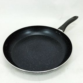 Легкая сковорода для домашней кухни UNIQUE UN-5156 28 см, Сковорода с алюминиевым корпусом KF-75