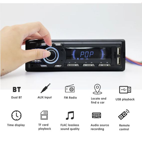 Автомагнітола з Bluetooth і USB-входами XPRO 309 (lp-30484_579) | Зображення 3