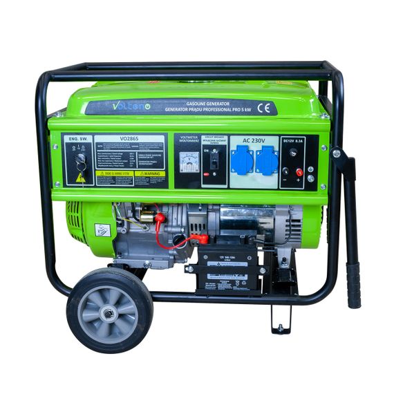 Генератор бензиновый однофазный Volteno VO2865 Professional Pro 5 kW | Зображення 2