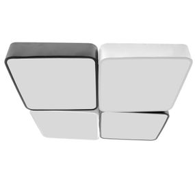 Светильник светодиодный настенно-потолочный накладной WBL-06/96W NW BK+WH