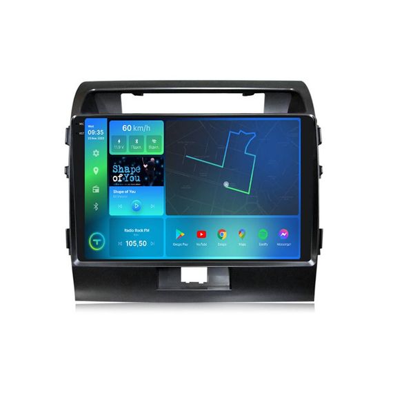 Переходна рамка Toyota Land Cruiser 2014 MT-8011 від XPRO (42535-MT-8011_2910)