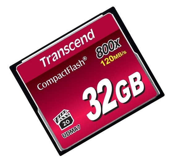 Карта памяти Transcend 32GB CF 800X (TS32GCF800) | Зображення 2