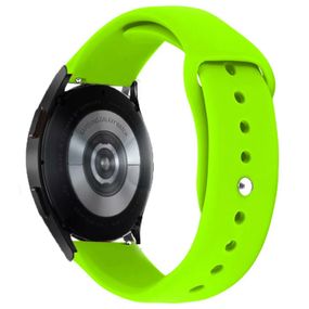 Силіконовий ремінець Sport для Smart Watch 20mm Салатовий/Neon Green