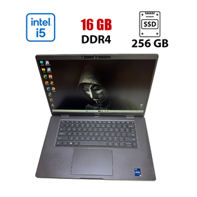 Ультрабук Dell Latitude 7530 / 15.6" (1920x1080) IPS Touch / Intel Core i5-1245U (10 (12) ядер по 1.2 - 4.4 GHz) / 16 GB DDR4 / 256 GB SSD / Intel Iris Xe Graphics / WebCam б/в