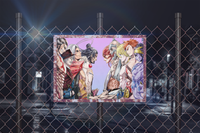 Плакат-постер з принтом Кавун Record of Ragnarok Повість про кінець світу Адам Посейдон Сасакі Кодзіро Люй Бу Зевс ПЛ000738 (А0)