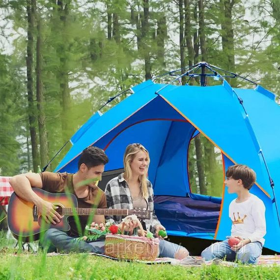 Автоматична 4-місна палатка G-Tent 220х220х145см (234573998_1007) | Зображення 3
