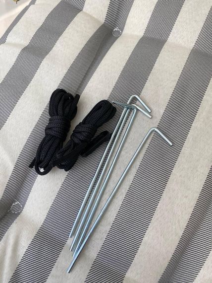 Дитяча пляжна палатка з двома матрасами Принт Лимон | Зображення 6