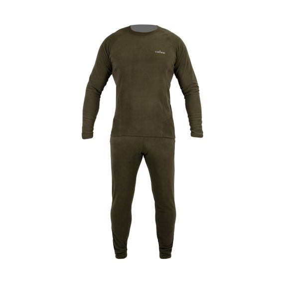 Термобілизна чоловіча Tribe Microfleece олива L, тепла флісова термобілизна трайб для риболовлі полювання туризму кемпінгу ЗСУ