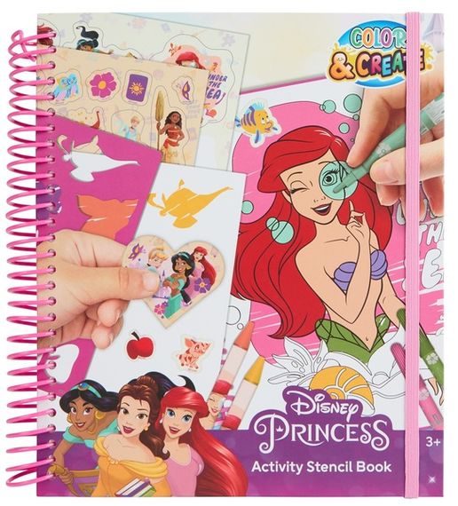 Книжка для розфарбовування Disney Princess Актівіті
