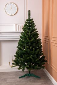 Штучна ялинка 2,2 м зелена, новорічна ялинка Різдво штучна реалістична Преміум SOK-2-7