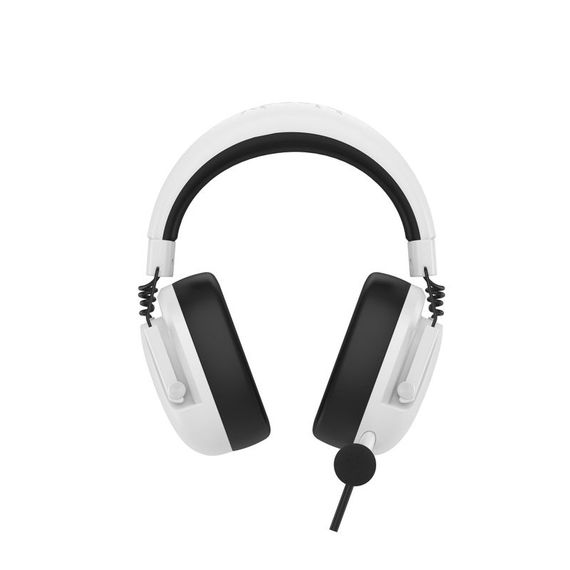 Гарнітура ігрова Bloody G585 (White) з підсвічуванням, USB, колір білий | Зображення 3