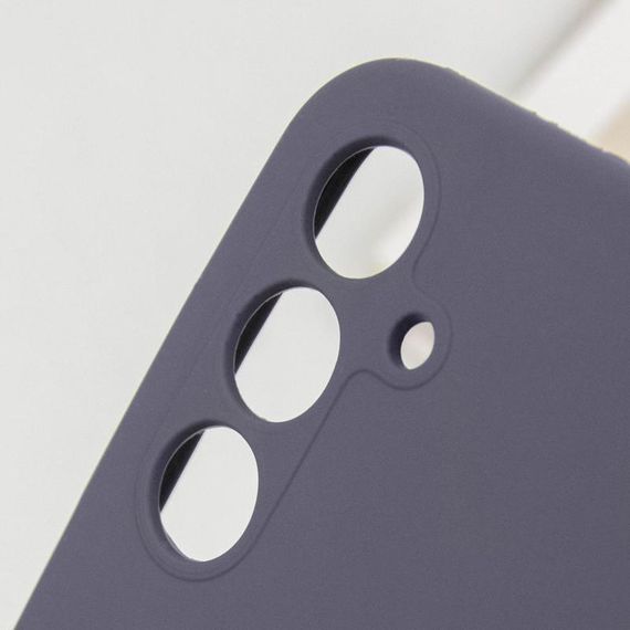 Чохол Silicone Cover Lakshmi Full Camera (AAA) для Samsung Galaxy A36 5G Сірий / Dark Gray | Зображення 5