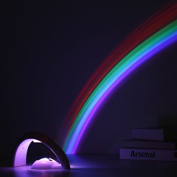 Нічник – проектор Райдуга RGB Lucky Rainbow · Світильник з проекцією веселки | Зображення 4