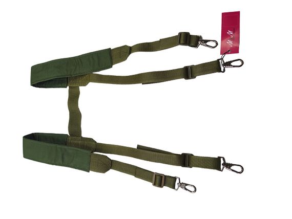 Плечові розвантажувальні лямки Вид 2 Olive green хакі розмір 2 M&M (213550) | Зображення 2
