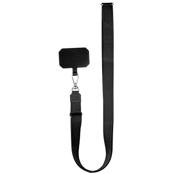 Чехол TPU GETMAN Cat with straps для Apple iPhone 15 Pro (6.1") Black | Зображення 2