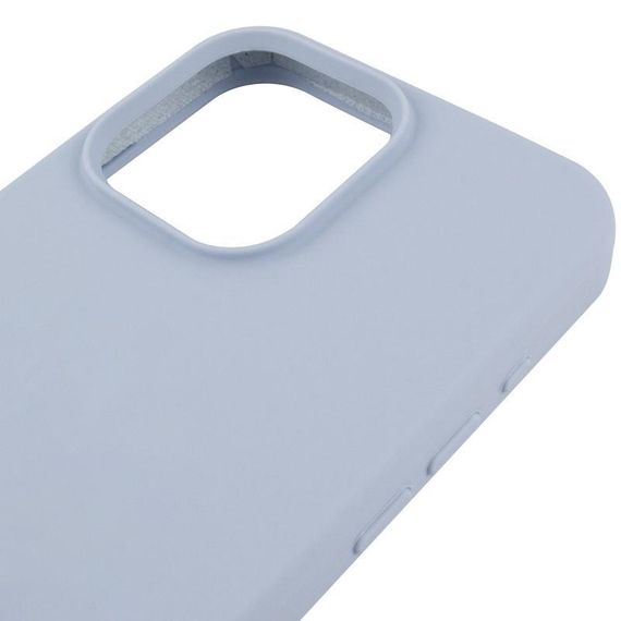 Чохол Silicone Case (AA) Logo with MagSafe для Apple iPhone 11 Pro (5.8") Блакитний / Lilac Blue | Зображення 3