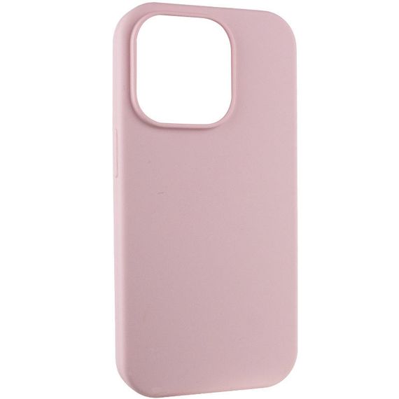 Чохол Silicone Case Full Protective (AA) NO LOGO для Apple iPhone 16 Pro Max (6.9") Рожевий / Chalk Pink | Зображення 1