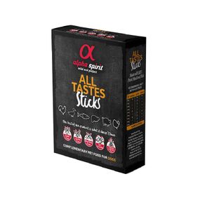 Alpha Spirit All Tastes Sticks Set for Dogs лакомство для собак с разными вкусами 24 шт х 10 гр