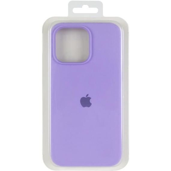 Чохол Silicone Case (AA) Logo with MagSafe для Apple iPhone 13 Pro (6.1") Бордовий / Plum Бузковий / Dasheen | Зображення 3