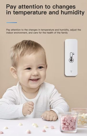 Умный Bluetooth-датчик температуры и влажности Tuya с удаленным мониторингом | Зображення 8