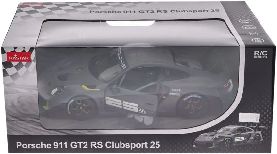 Машинка Rastar Porsche 911 GT2 RS Clubsport 25 1:14 Сірий | Зображення 8