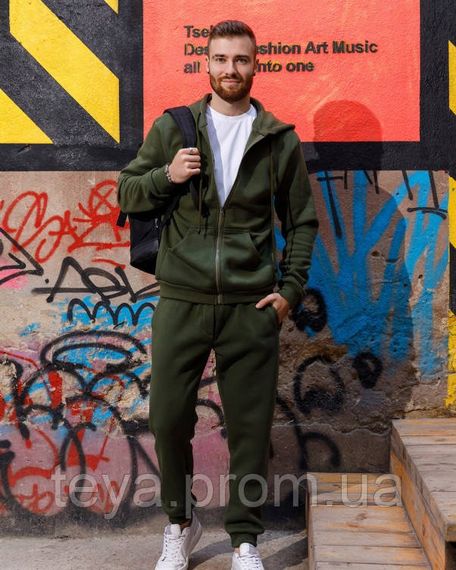 Спортивний костюм колір хакі розміри M, L, XL, XXL, 3XL, S FI_004604 | Зображення 1