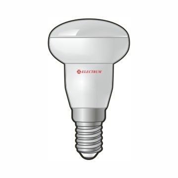 LED лампа Electrum R39 LR-15 3W (220Lm) 4000K E14  керам. корп.