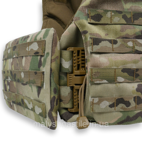 Бронежилет Militex Modular X-1 (Збільшена площа захисту) Multicam USA original | Зображення 8