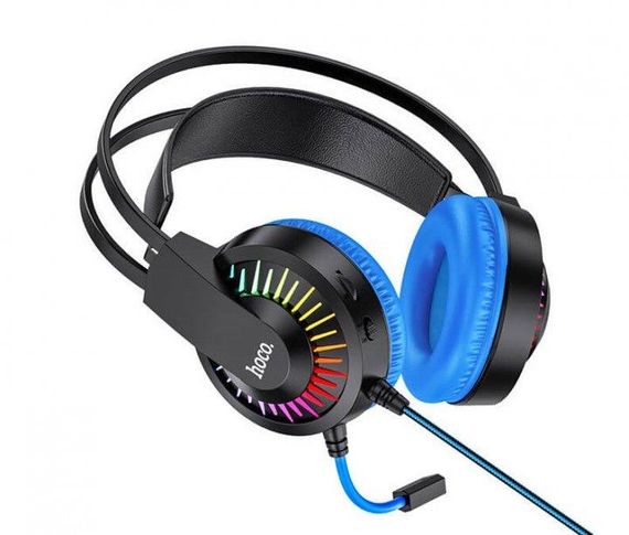 Навушники Ігрові Hoco W105 Joyful Blue | Зображення 2