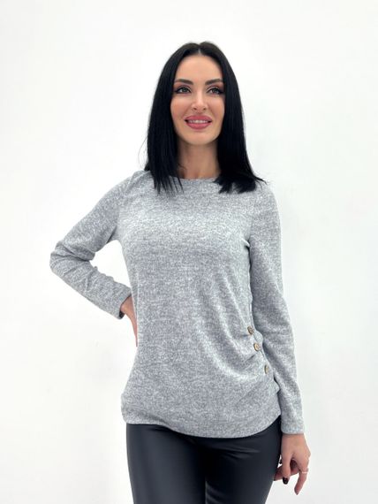 Женская кофта из ангоры-софт GF04197 цвет серый, размер 50/52