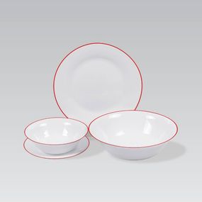 Столовый сервиз Maestro Red line MR-30054-19S, 19 предметов, на 6 персон