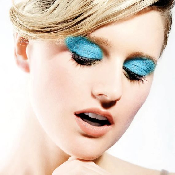 Глітерний пігмент для очей Блакитний з блискітками Stargazer Glitter Eyedust №105 | Зображення 2