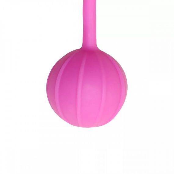 Вагинальные шарики Easytoys Vertical Ribbed Geisha розовые Sex Aura | Зображення 1
