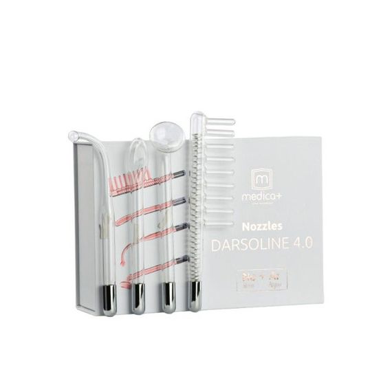 Комплект насадок для Дарсонваль Darsoline Medica+ Lux (4шт) | Зображення 2