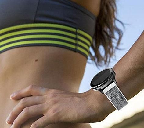 Нейлоновий ремінець Primo для годинника Samsung Gear S2 Classic SM-R732 / RM-735 - White | Зображення 4