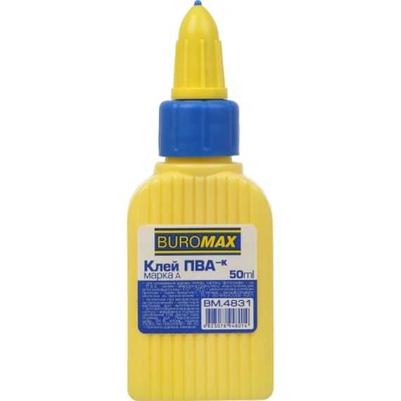 Универсальный клей ПВА BM.4831 с колпачком-дозатором 50 мл