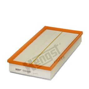 Фильтр воздушный с поролоном Audi A3 / Skoda Octavia / VW Bora/Golf 1.4-3.2 i/T/TDI/SDI 96-, Hengst, E301L01,