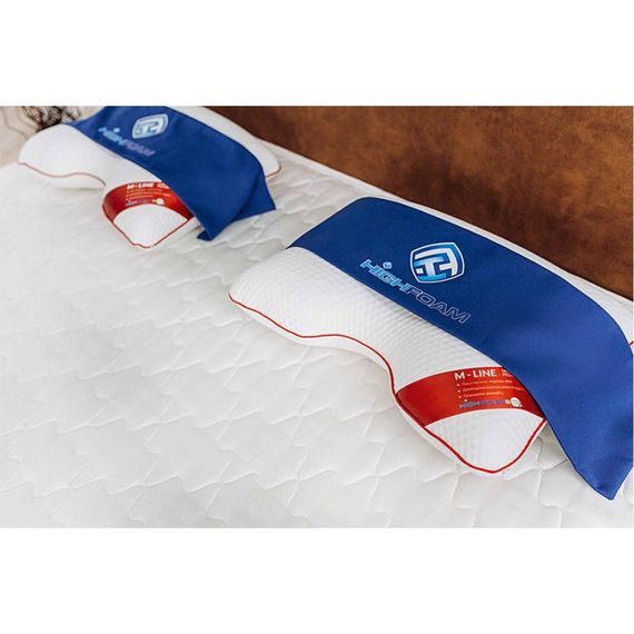 Подушка Highfoam ортопедична Noble Cloud M-Line 58 х 42 х 13 см (4820000977098/ 4823072703121) | Зображення 8