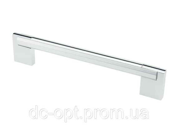 Ручка D-450/160 G2/G6 Хром / Хром Матовый (Алюминий) ДС ОптимаЛайн