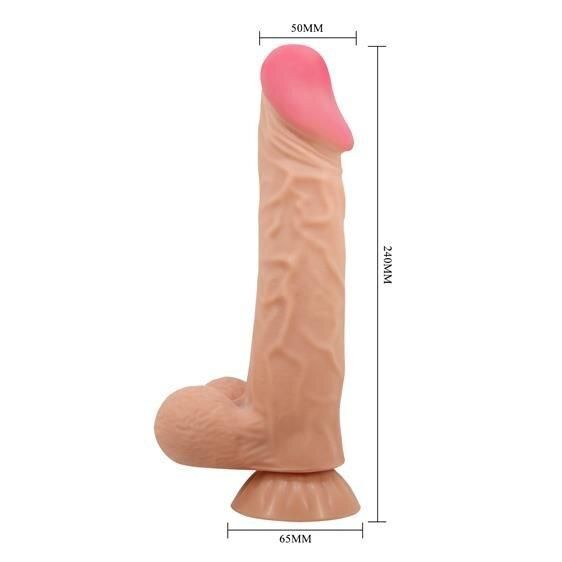Фаллоимитатор - Pretty Love Sliding Skin 9.4" Flesh sexstyle | Зображення 3