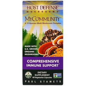Грибний комплекс Fungi Perfecti MyCommunity 17 Mushroom Complex 60 Veg Caps FPI-03812