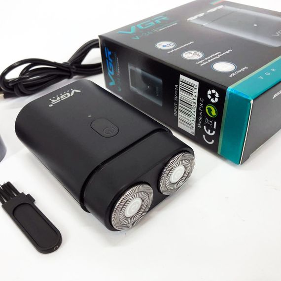 Профессиональная электробритва для дома VGR, Портативная мужская бритва на аккумуляторе SN-95 | Зображення 6