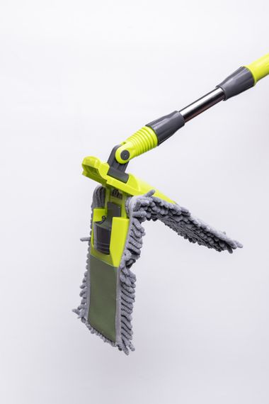 Швабра з телескопічною ручкою та насадкою з мікрофібри для миття підлоги, плитки, ламінату й лінолеуму HP-35015-51 | Зображення 8