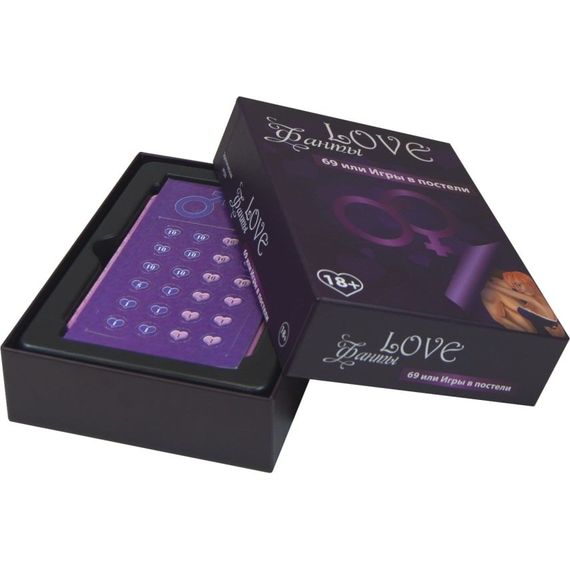 Еротична гра «LOVE Фанты: 69 или игры в постели» (RU) | Зображення 1