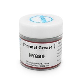 Паста термопровідна HY-880 10g, банку, Grey,> 5,15W / m-K, <0.004 ° C-in² / W, -30 ° ≈340 °, Блистер Q50